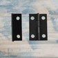 Small Black finish Butt Hinge 25mm x 16mm - square Corner - Vintique Concepts