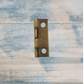Small antique Bronze finish Butt Hinge 25mm x 16mm - square Corner - Vintique Concepts