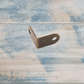 Itsy Bitsy Bronze corner bracket / support 14mm x 14mm x 9mm - Vintique Concepts