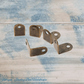 Itsy Bitsy Bronze corner bracket / support 14mm x 14mm x 9mm - Vintique Concepts