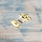 Mini retro jewelry box hasp Latch Gold 23mm x 20mm - Vintique Concepts