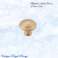 Mayfair cupola Solid Brass Cabinet knob 25mm Dia (various finishes)