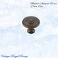 Mayfair cupola Solid Brass Cabinet knob 25mm Dia (various finishes)
