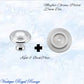 Mayfair cupola Solid Brass Cabinet knob 25mm Dia (various finishes)