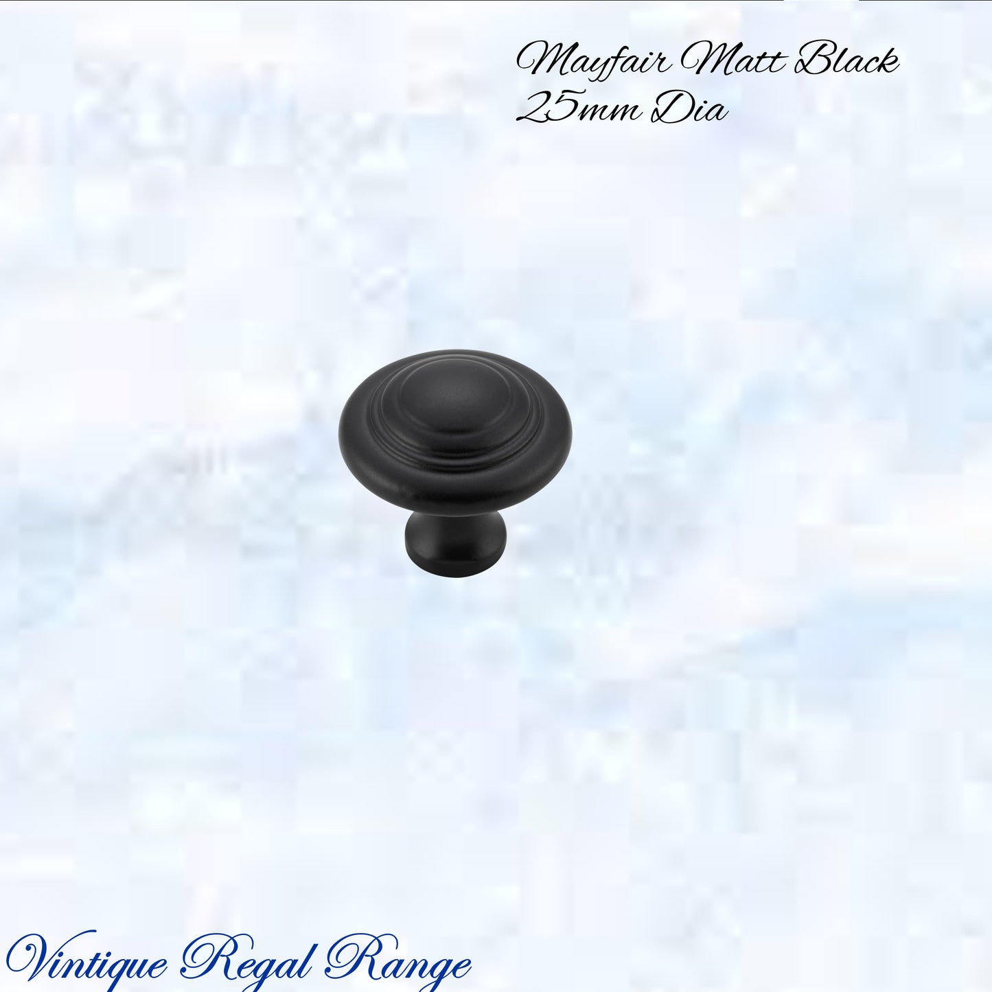 Mayfair cupola Solid Brass Cabinet knob 25mm Dia (various finishes)