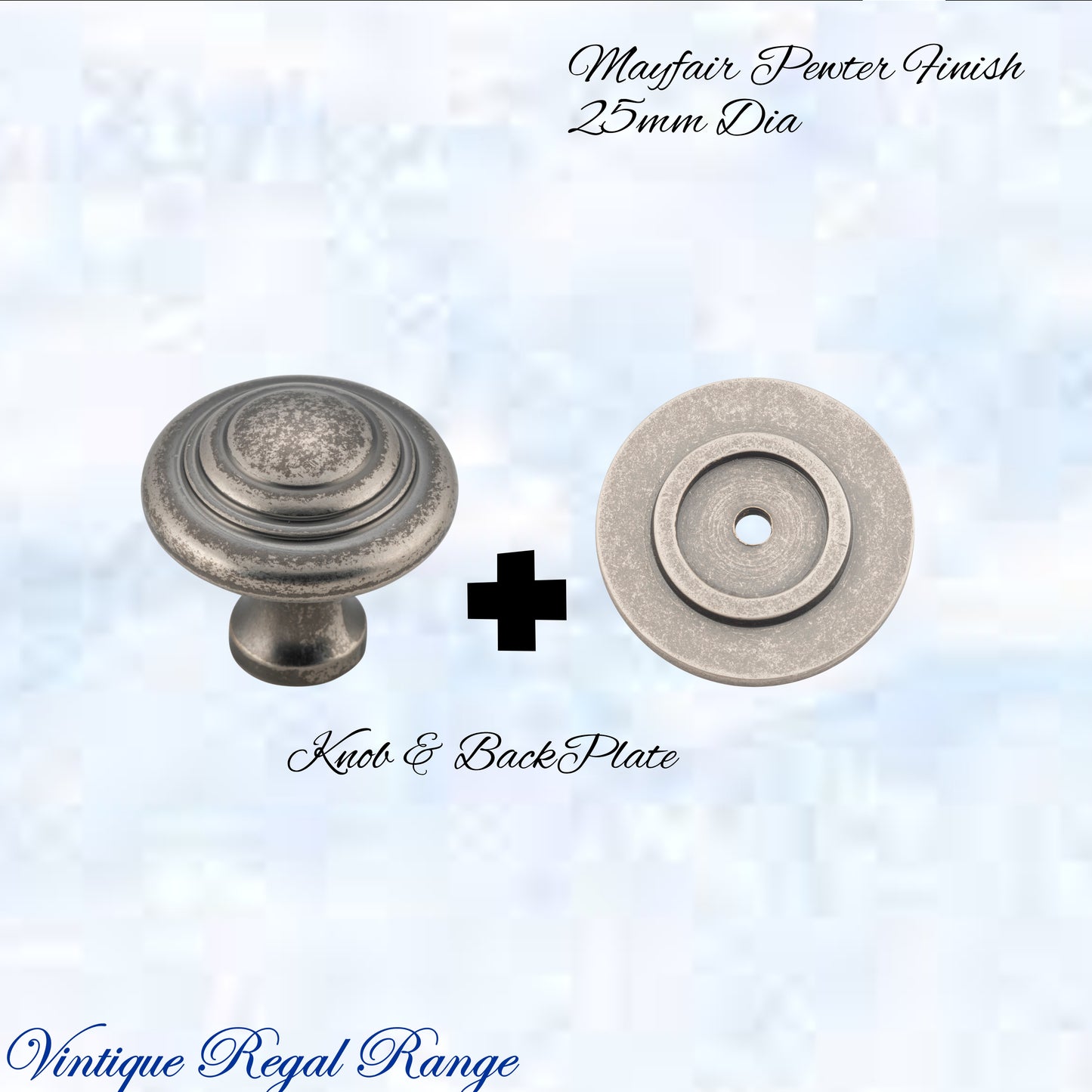 Mayfair cupola Solid Brass Cabinet knob 25mm Dia (various finishes)