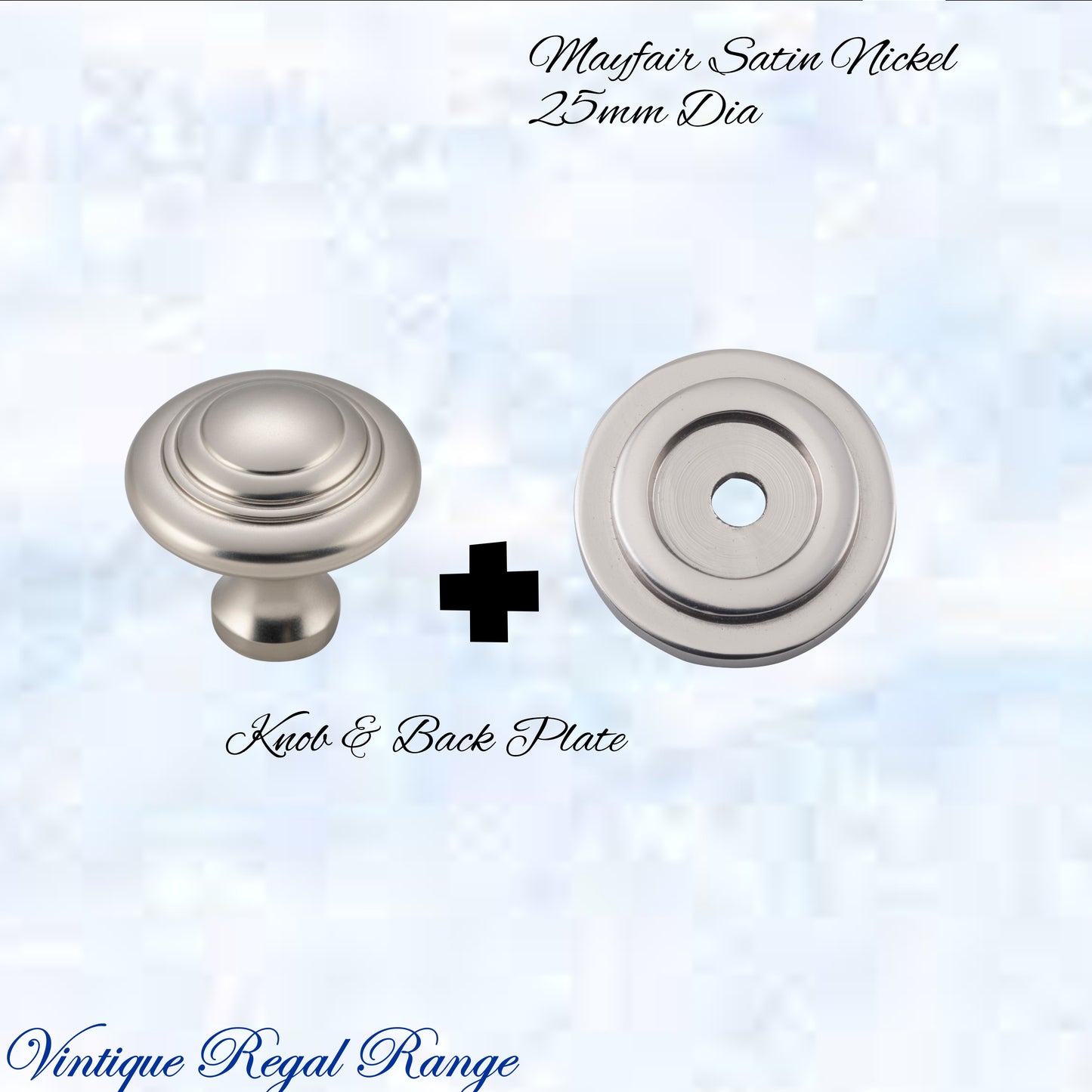 Mayfair cupola Solid Brass Cabinet knob 25mm Dia (various finishes)