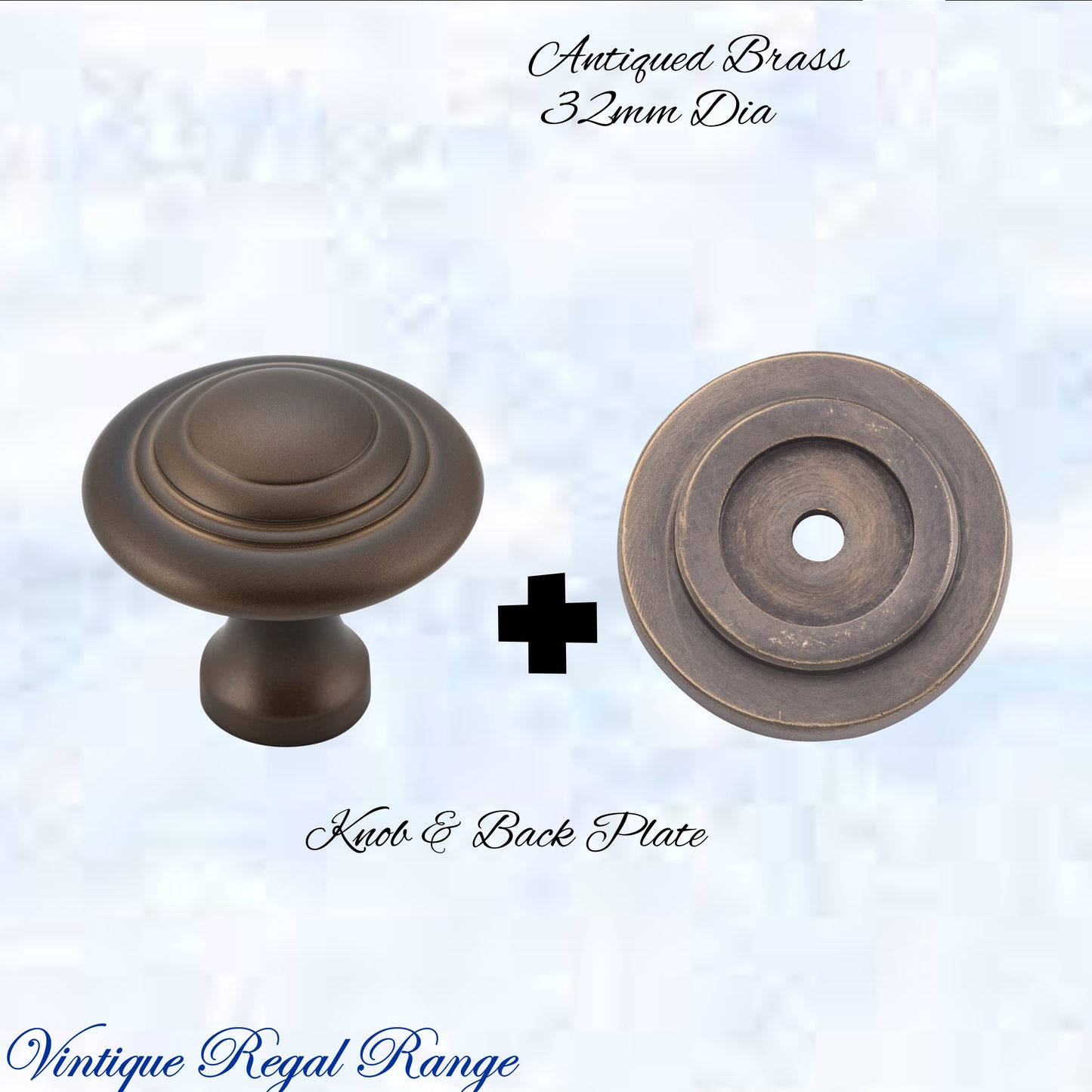 Mayfair cupola Solid Brass Cabinet knob 32mm Dia (various finishes)