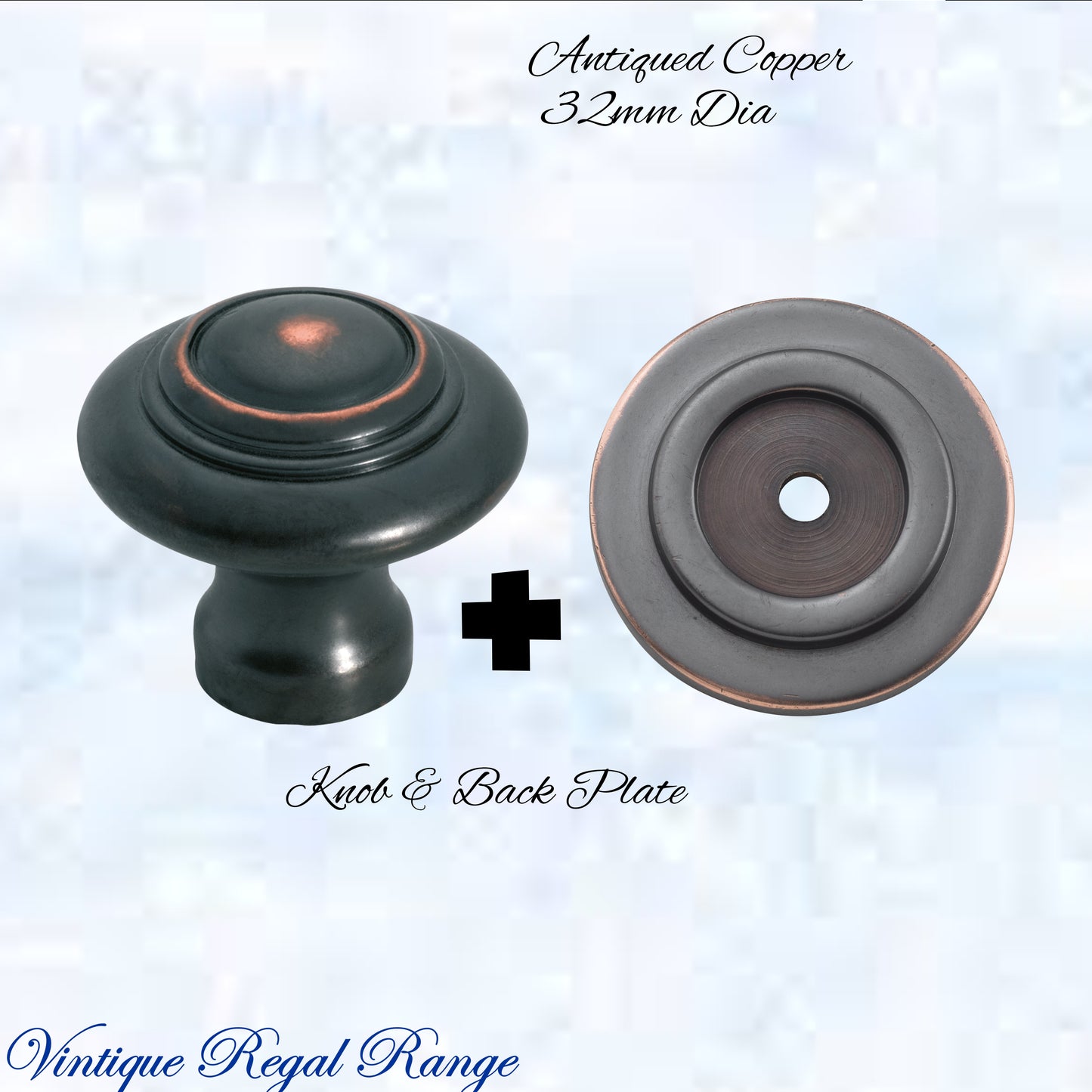 Mayfair cupola Solid Brass Cabinet knob 32mm Dia (various finishes)