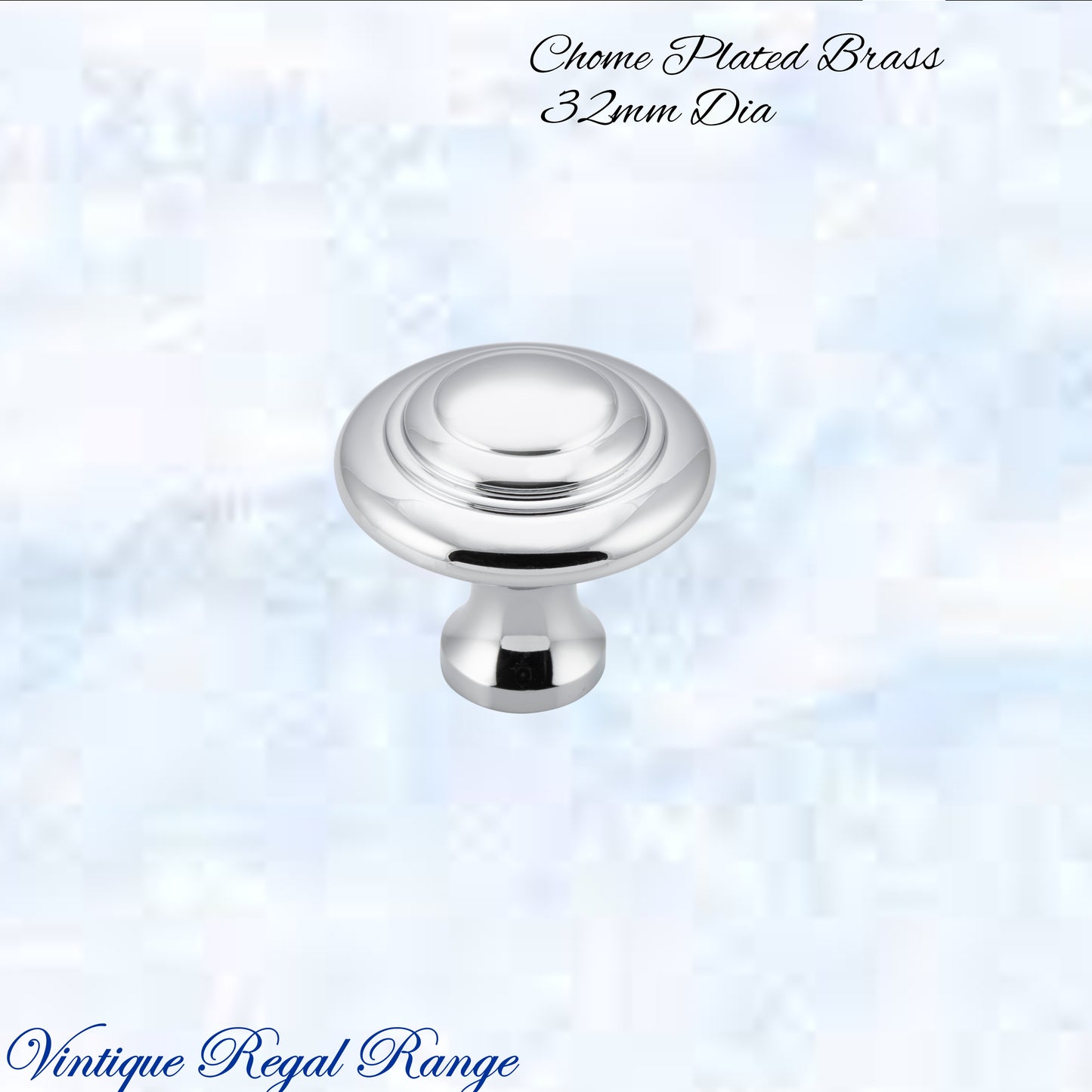 Mayfair cupola Solid Brass Cabinet knob 32mm Dia (various finishes)
