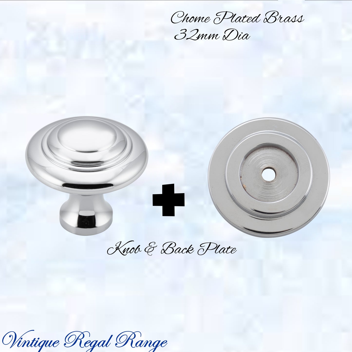 Mayfair cupola Solid Brass Cabinet knob 32mm Dia (various finishes)