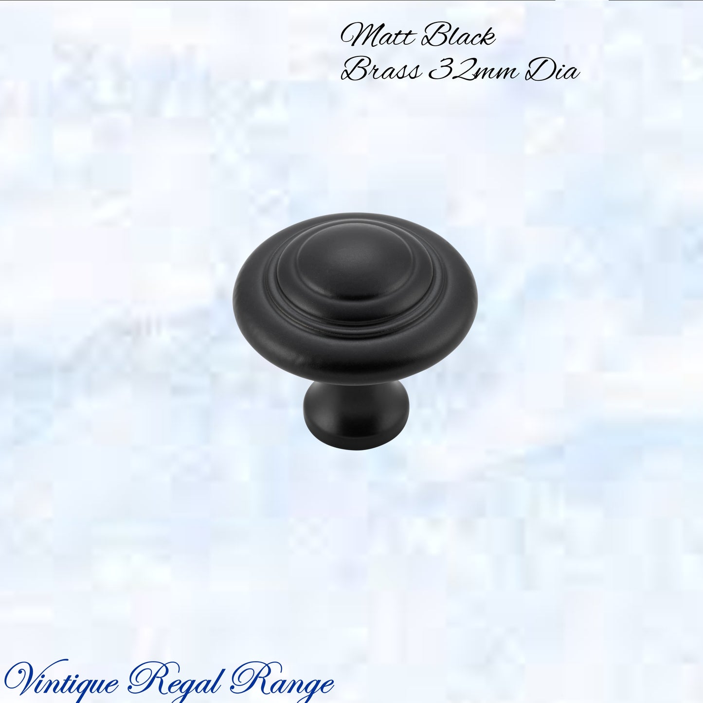 Mayfair cupola Solid Brass Cabinet knob 32mm Dia (various finishes)