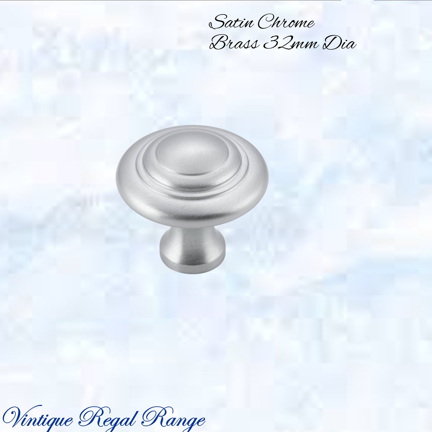 Mayfair cupola Solid Brass Cabinet knob 32mm Dia (various finishes)