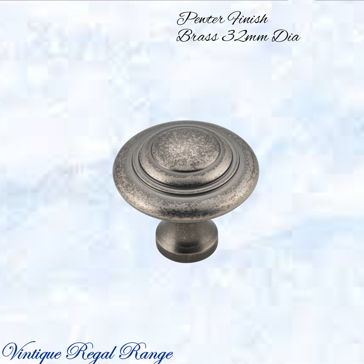 Mayfair cupola Solid Brass Cabinet knob 32mm Dia (various finishes)