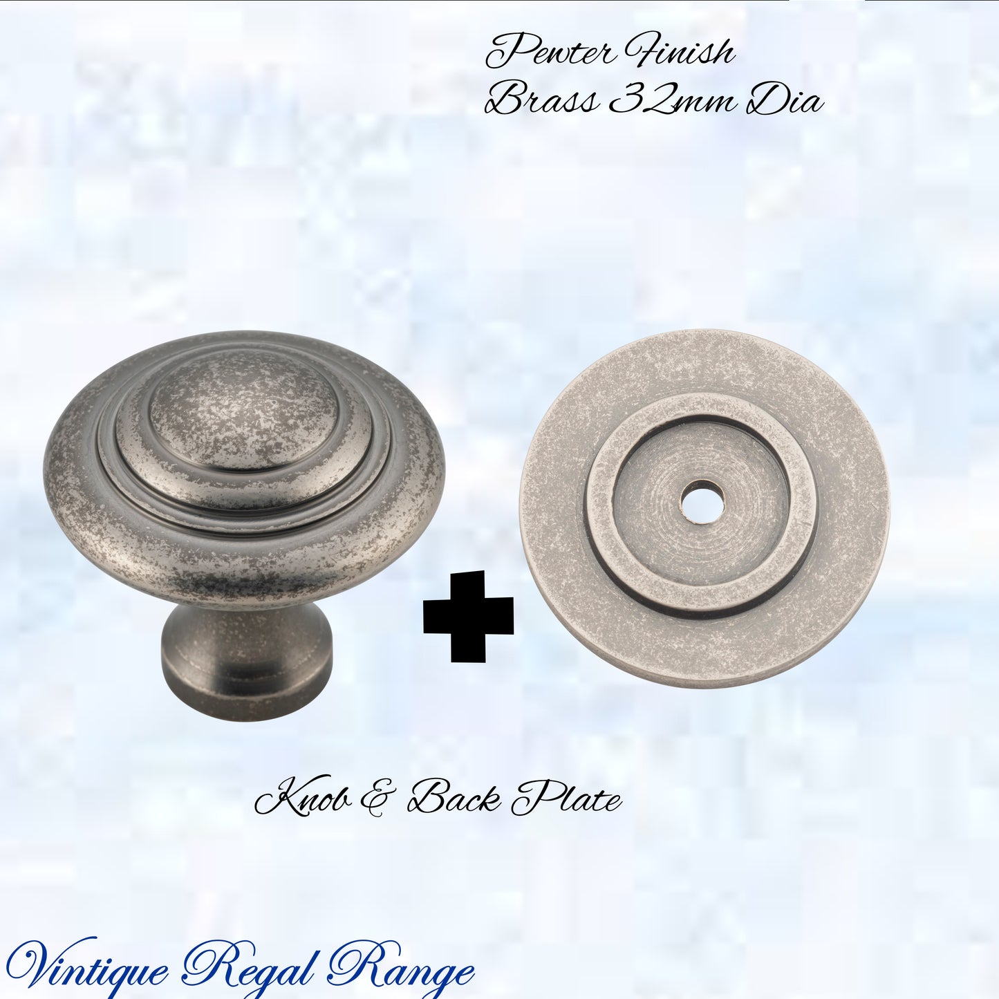 Mayfair cupola Solid Brass Cabinet knob 32mm Dia (various finishes)