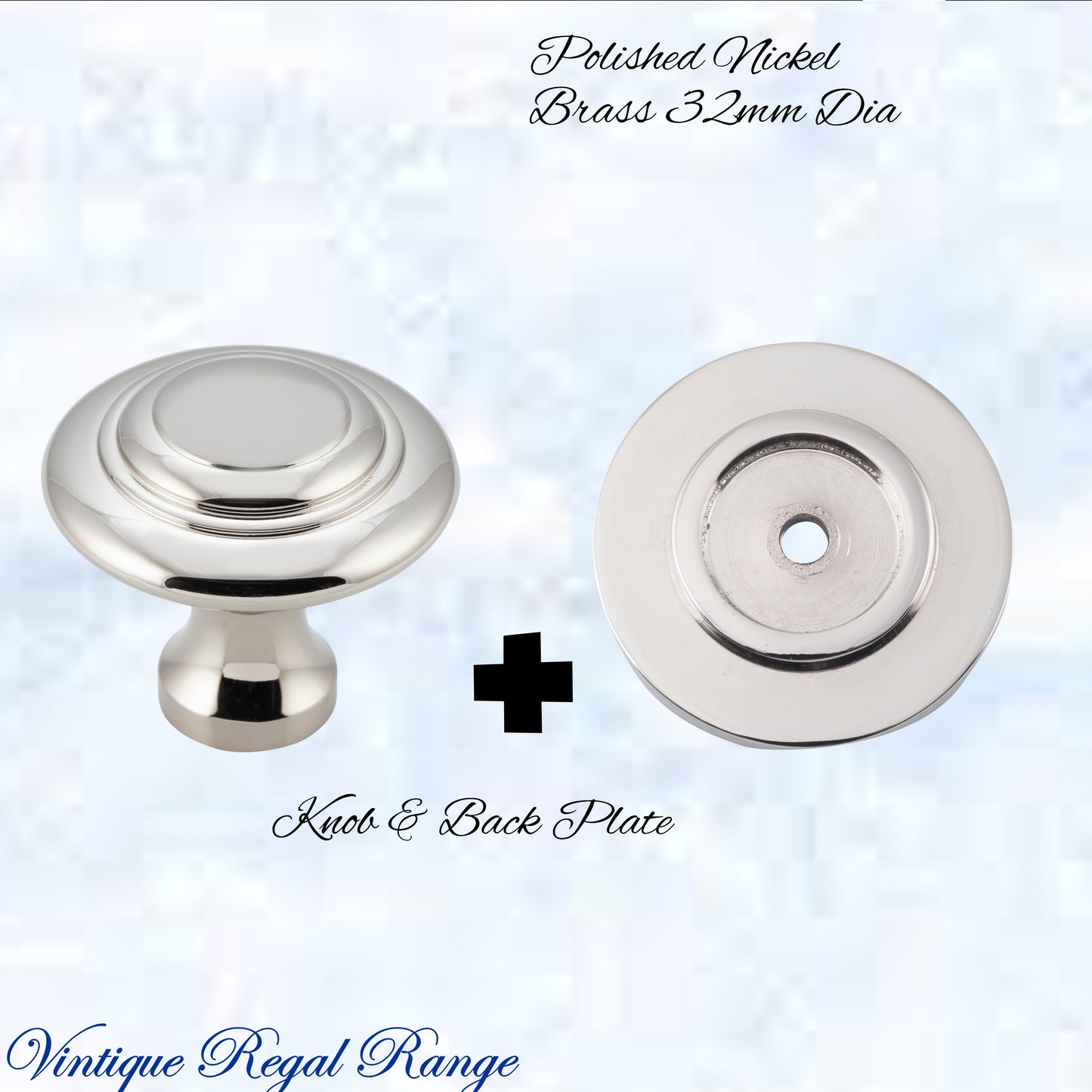 Mayfair cupola Solid Brass Cabinet knob 32mm Dia (various finishes)