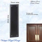 Matt Black MODENA Brass Push Plate 300mm x 75mm