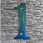 200mm Epoxy Coated House and letter box Numbers & letters