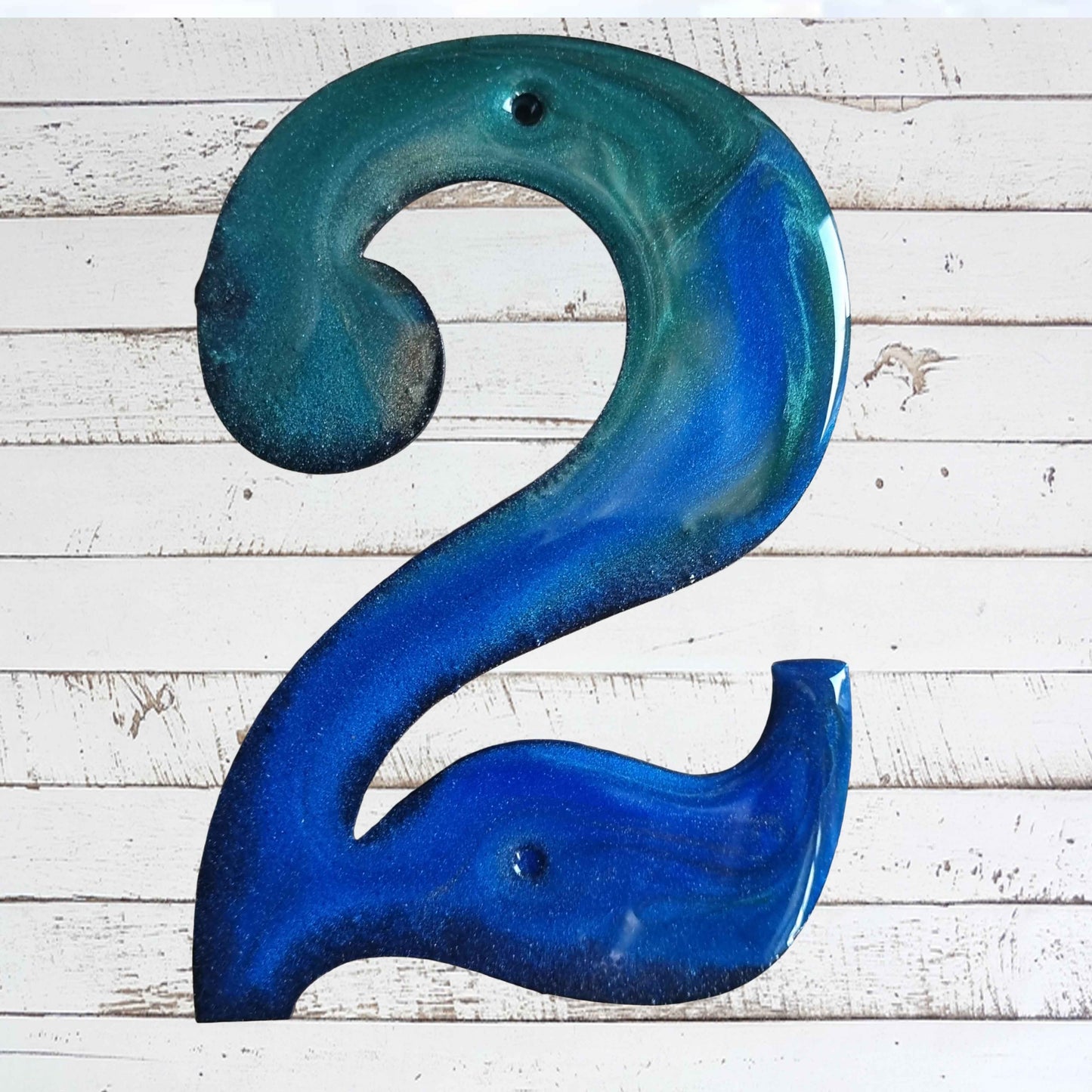 200mm Epoxy Coated House and letter box Numbers & letters
