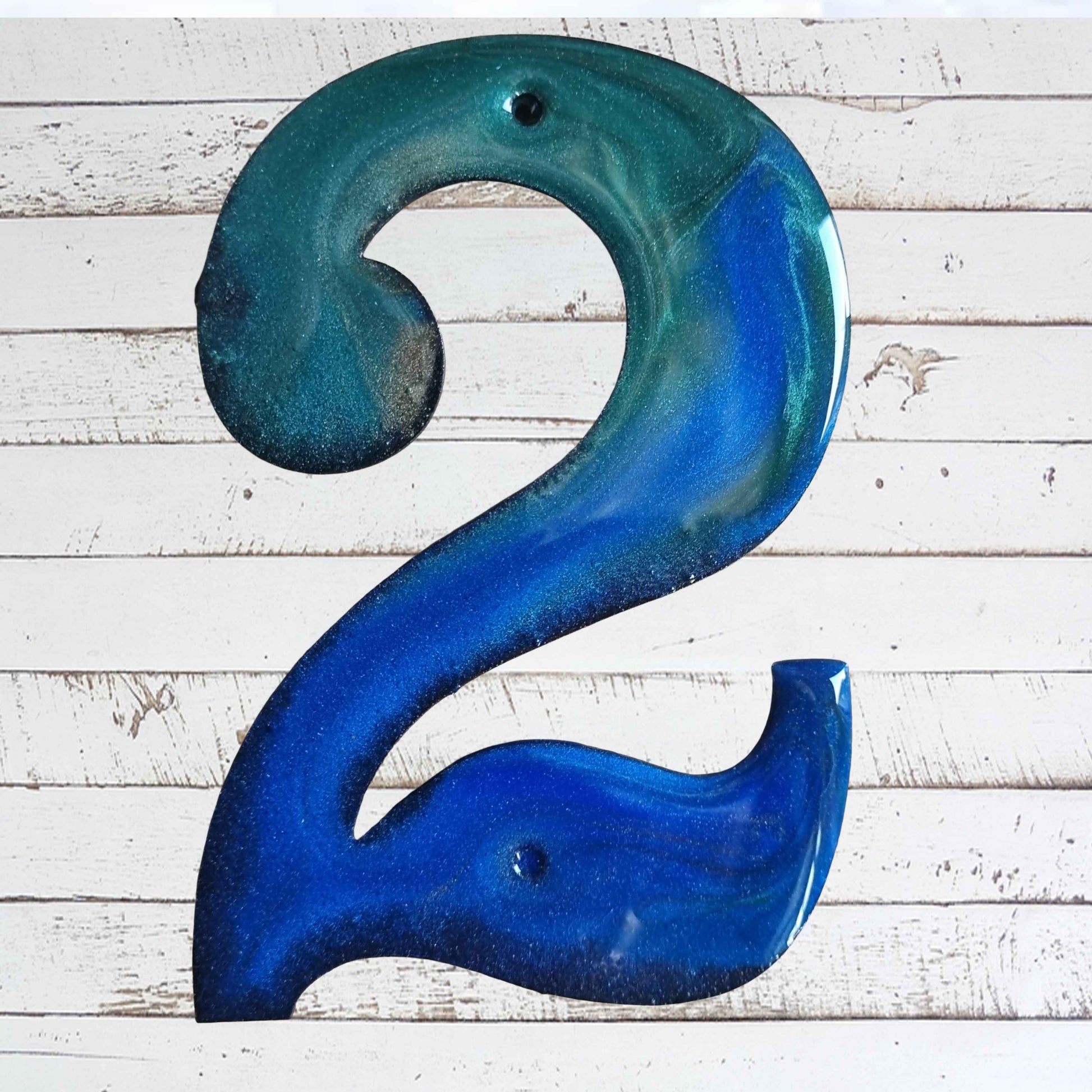 200mm Epoxy Coated House and letter box Numbers & letters