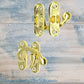 Vintage Style GOLD Swing Box Clasp Closure Lock Latch (2 Sizes)