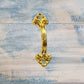 Itsy Antique Gold Delicate jewelry vintage Handle 48mm long