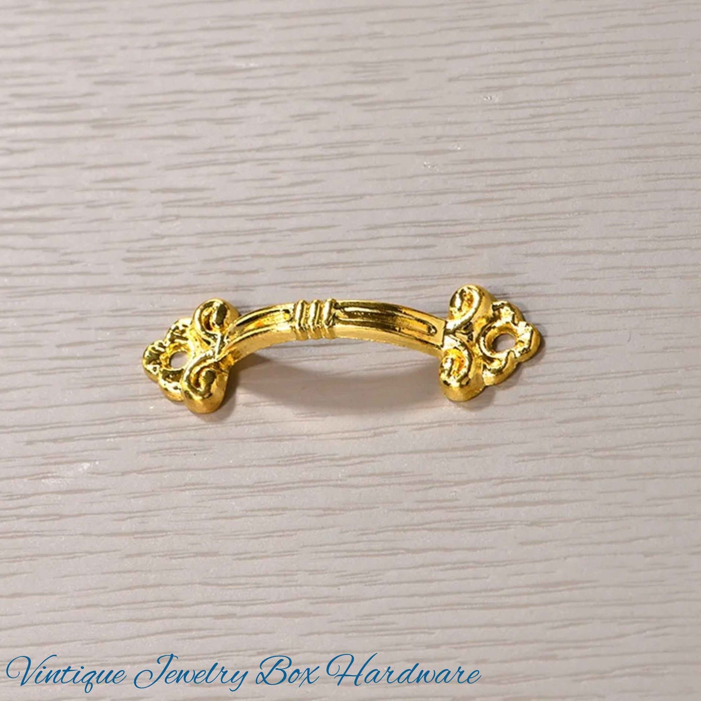 Itsy Antique Gold Delicate jewelry vintage Handle 48mm long