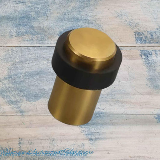 Gold Stainless steel Floor rubber DOOR BUMPER floor door stop 60mm high - Vintique Concepts