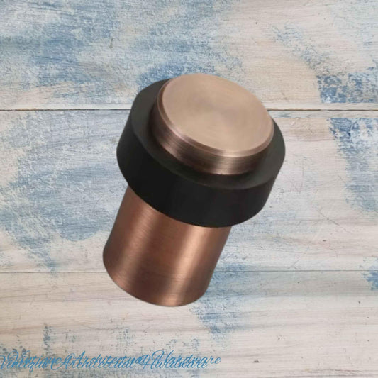Copper Stainless steel Floor rubber DOOR BUMPER floor door stop 60mm high - Vintique Concepts