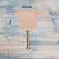 Natural Wood Top Hat furniture cabinet knob 25mm dia