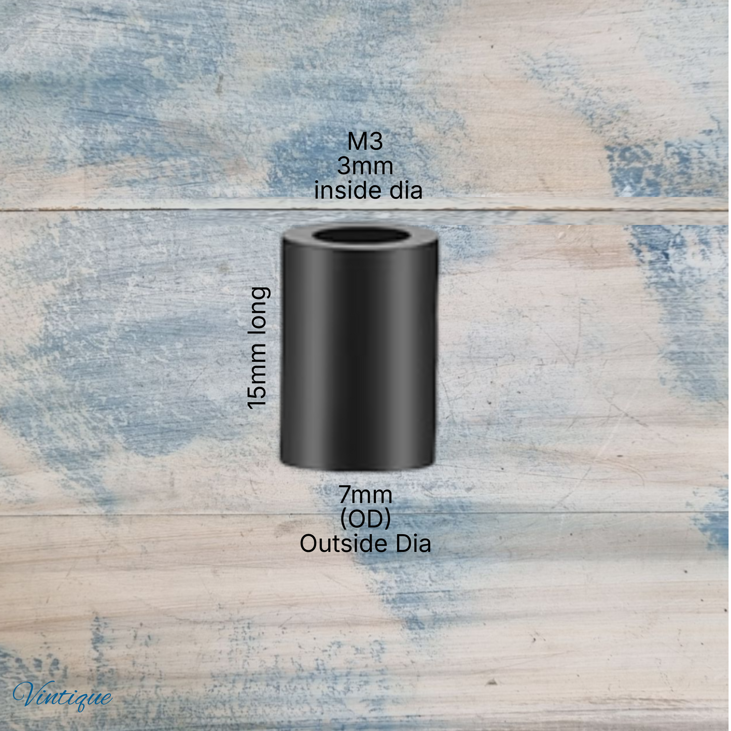 Nylon Spacers 7mm Dia (12 sizes)