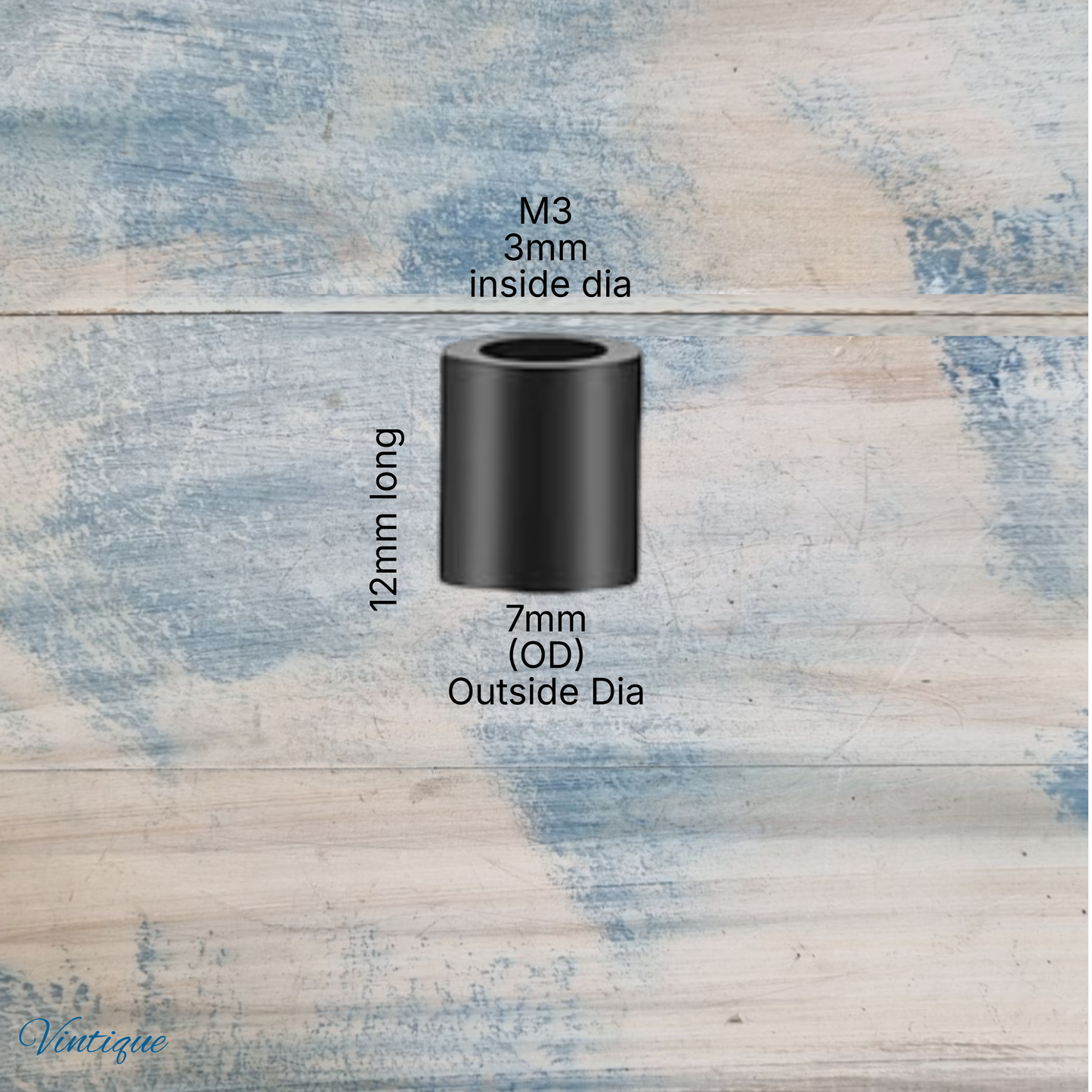 Nylon Spacers 7mm Dia (12 sizes)