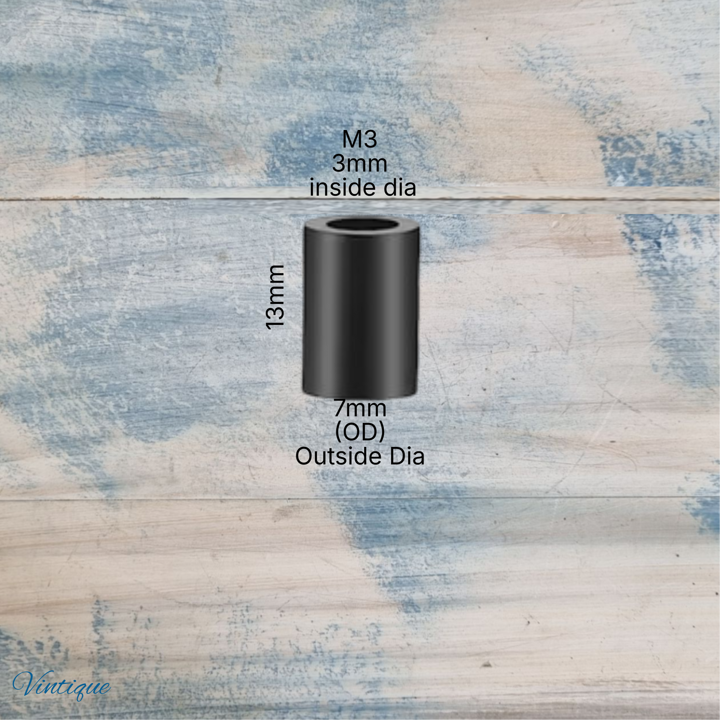 Nylon Spacers 7mm Dia (12 sizes)