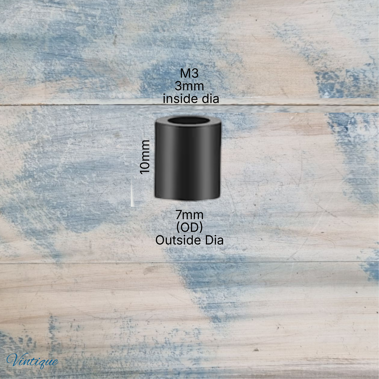 Nylon Spacers 7mm Dia (12 sizes)