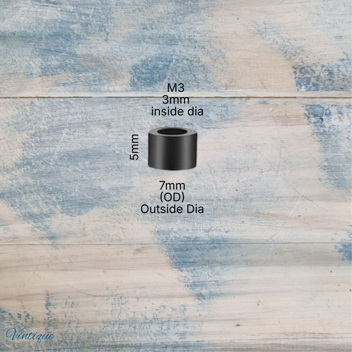 Nylon Spacers 7mm Dia (12 sizes)