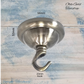 Teardrop Ceiling Rose Cover Plate Lamp ,chandelier, plant Hook-Olde Gold