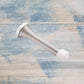 Stainless Steel Wall Spring DOOR STOPPER -SILVER 85mm long