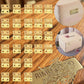 Doll House Brass tiny Butt Hinge 9mm high-for small projects