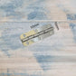 Small Piano Hinge 50mm Long - Silver Finish