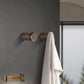 Sovereign Moderna Brass Ringed robe hook  -3 Luxury Finishes