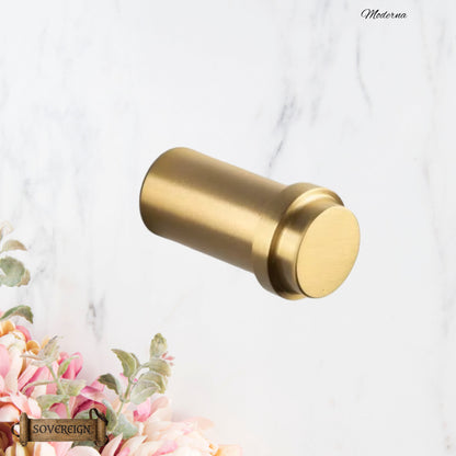 Sovereign Moderna Brass Ringed robe hook  -3 Luxury Finishes