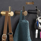 Sovereign Moderna Brass Upright robe hook  -3 Luxury Finishes