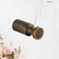 Sovereign Moderna Brass Recessed groove robe hook  -3 Luxury Finishes