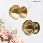 "Duomo" Sovereign Oct Dome Brass cabinet / Drawer Knob 30mm dia