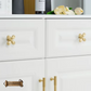 "Sanremo" Sovereign Flower Brass cabinet / Drawer Knob 40mmx40mm