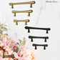 "Bellagio" Sovereign Contured T-Bar Antiqued Brass cabinet / Drawer handle-6 Sizes