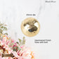 "Bienno" Sovereign Hammered Ball Polished Brass cabinet / Drawer Knob 25mm dia