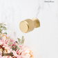 "Felino" Sovereign Cris Cross Brushed Brass cabinet / Drawer Knob 20mm dia-4 Finishes