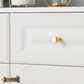 "Felino" Sovereign Cris Cross Brushed Brass cabinet / Drawer Knob 20mm dia-4 Finishes