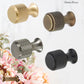 "Felino" Sovereign Knurled Cross Brushed Brass cabinet / Drawer Knob 20mm dia-4 Finishes